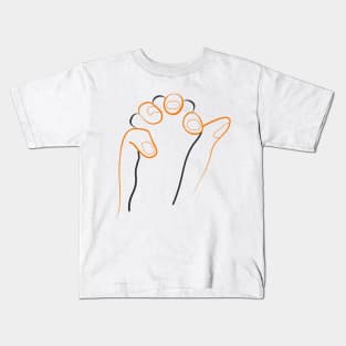 Paw in hand Kids T-Shirt